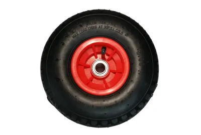 Ρόδα ελαστ 400 8 πλαστική ζάντα με 4 λινά με άξονα Φ20 UNX ΕΑ ΡΟΔ 3004 (1)